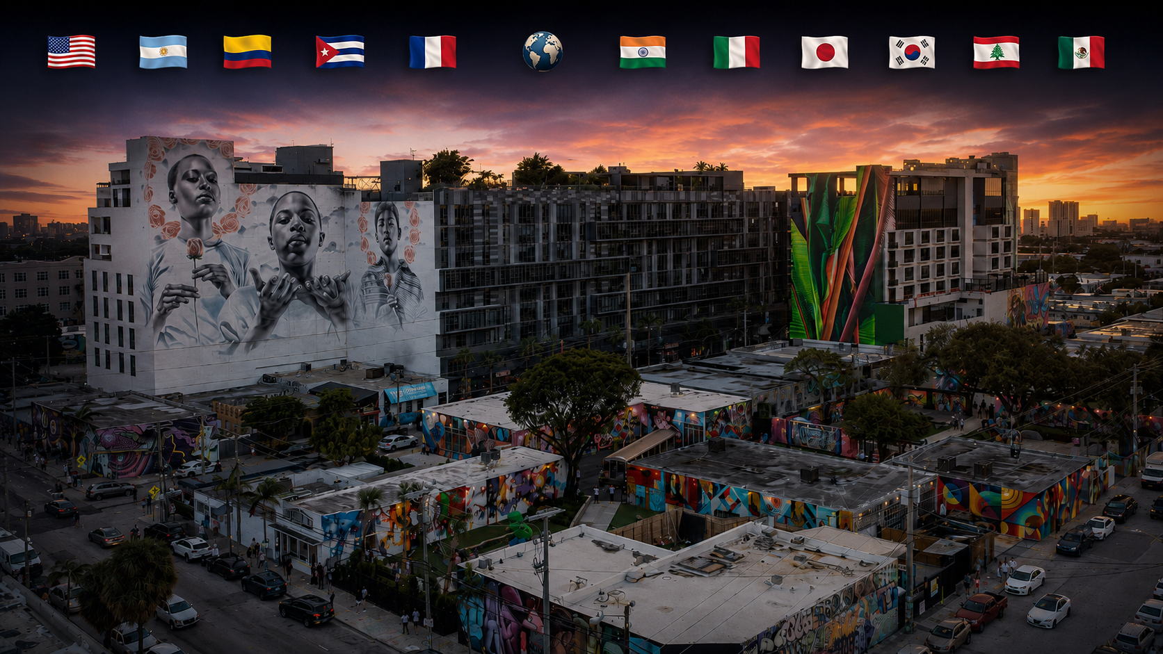 Wynwood International Food Festival passport trail.